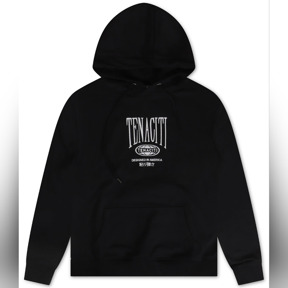 Tenaciti Designed in America Hoodie - Jet Black